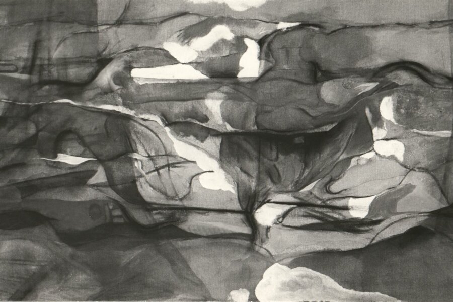 Pavel Navrátil, Krajina, 1969 	Autor foto: Josef Tichý